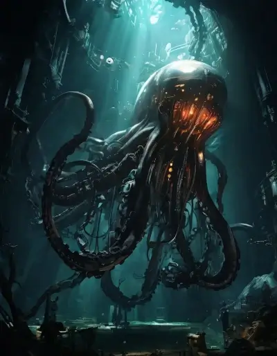 The tentacle monster