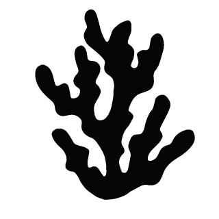 water plant silhouette