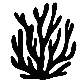 water plant silhouette