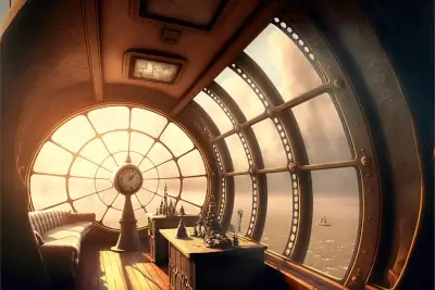 Captain Nemo's cabin